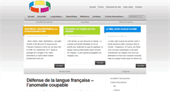 Desktop Screenshot of lavoixfrancophone.org