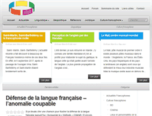 Tablet Screenshot of lavoixfrancophone.org